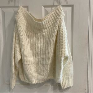 Off the Shoulder Sweater